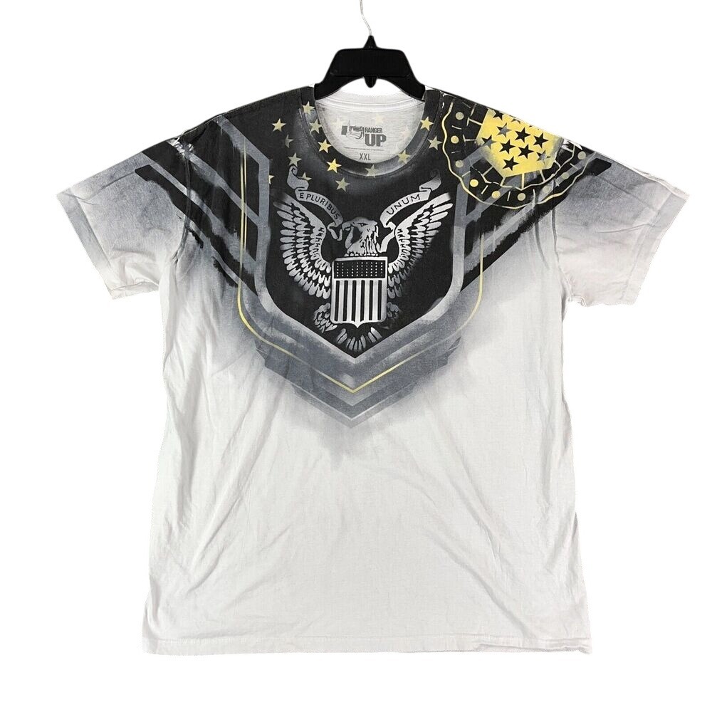 Ranger Up Shirt Mens United States Eagle American Basic Casual Short-sleeve‎